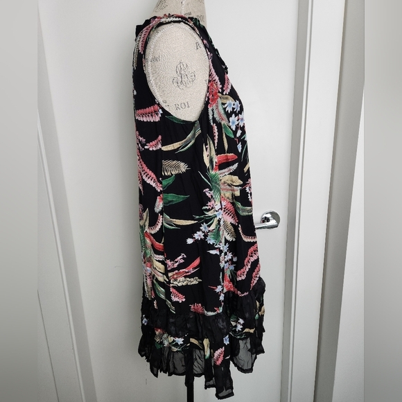 Floral Mini Ruffle Dress - Picture 6 of 10